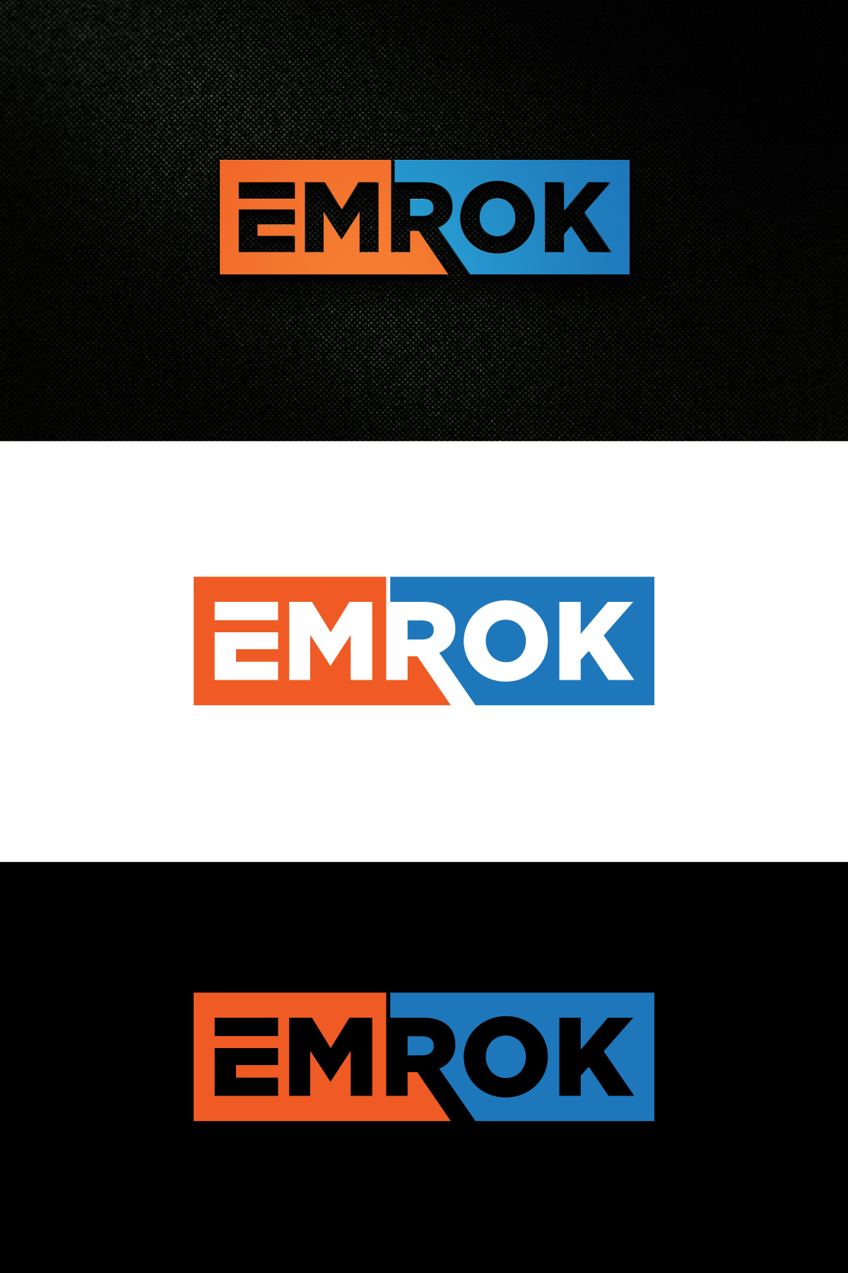 Logo Design by Rueell Artss for EMROK | Design #28943313