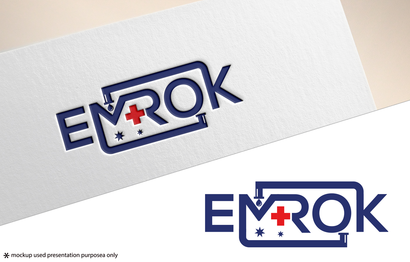 Logo Design by Rubia@ for EMROK | Design #28922866