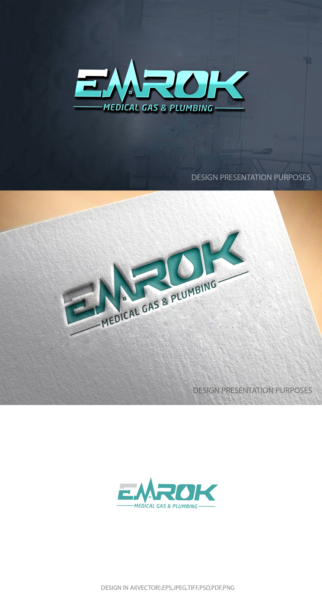 Logo Design by graphicevolution for EMROK | Design #28941668