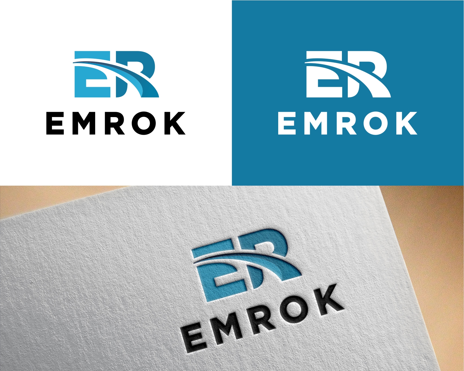 Logo Design by Rusmin Gustamin for EMROK | Design #28922174