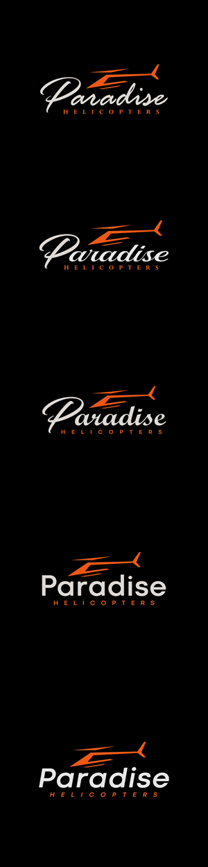 Logo Design by King Cobra for Paradise Helicopters | Design: #28944454