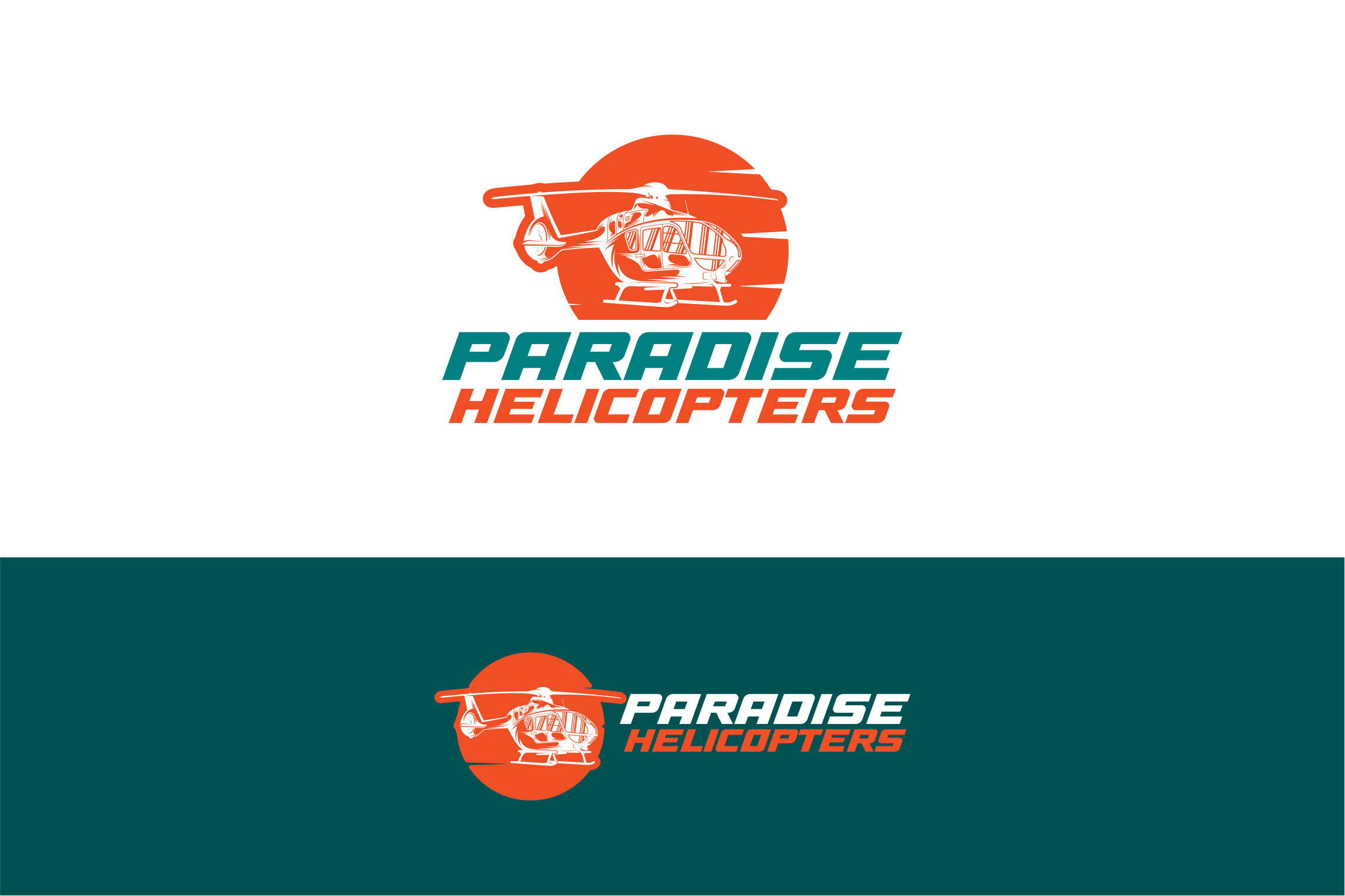 Logo Design by Jose Loaiza for Paradise Helicopters | Design #28928583