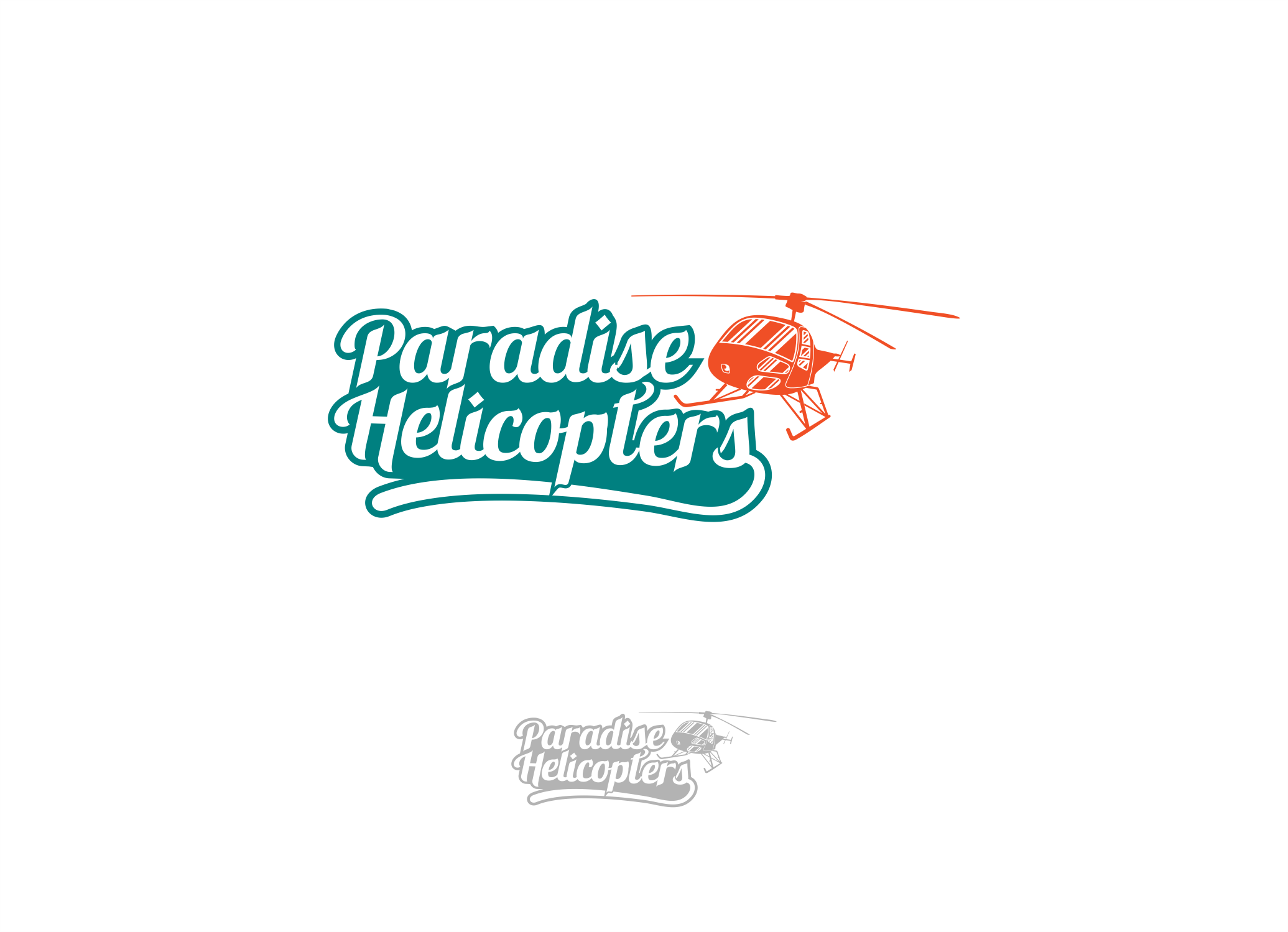 Logo Design by Jose Loaiza for Paradise Helicopters | Design #28928598