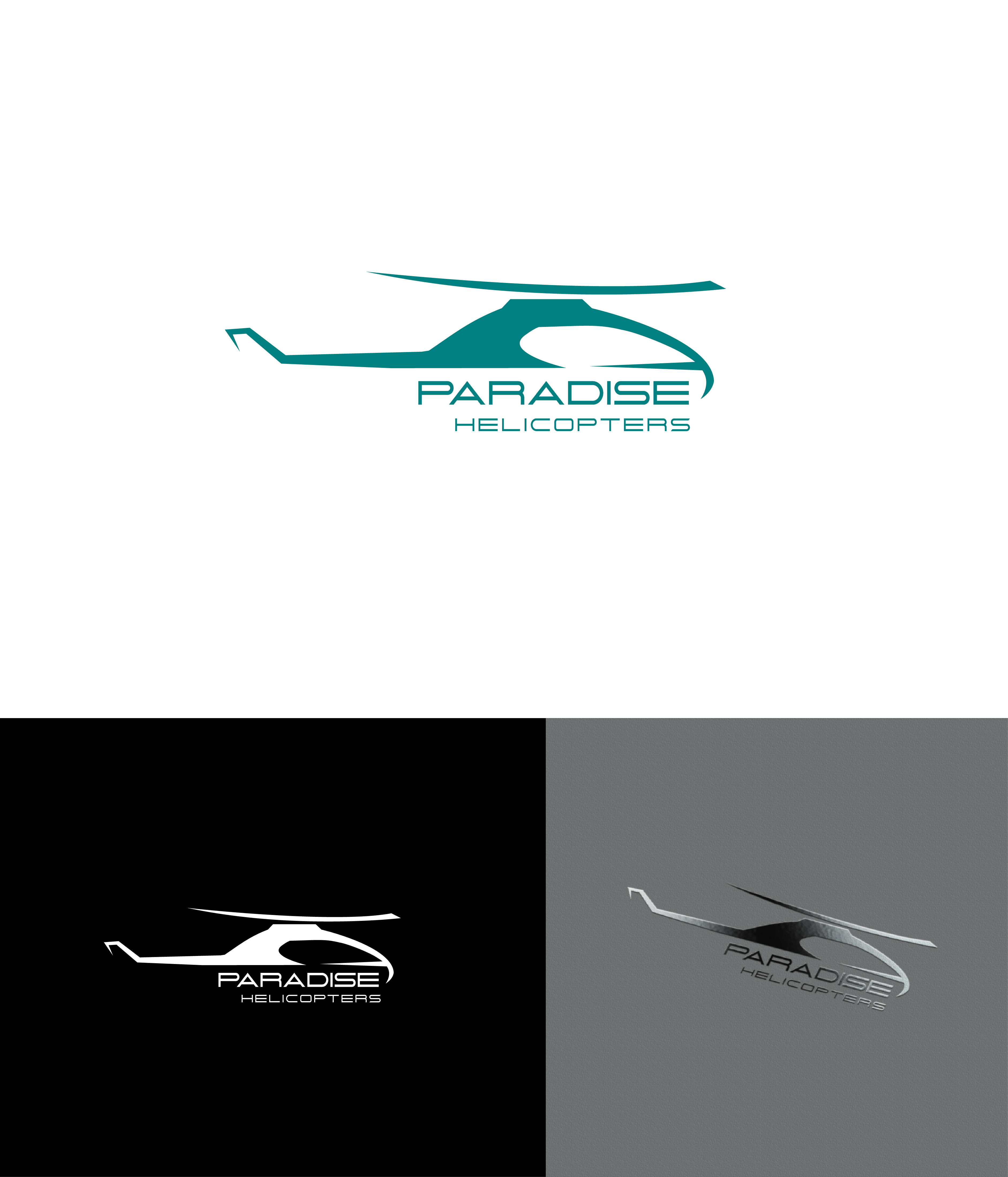 Logo Design by RikoAji for Paradise Helicopters | Design #28934528