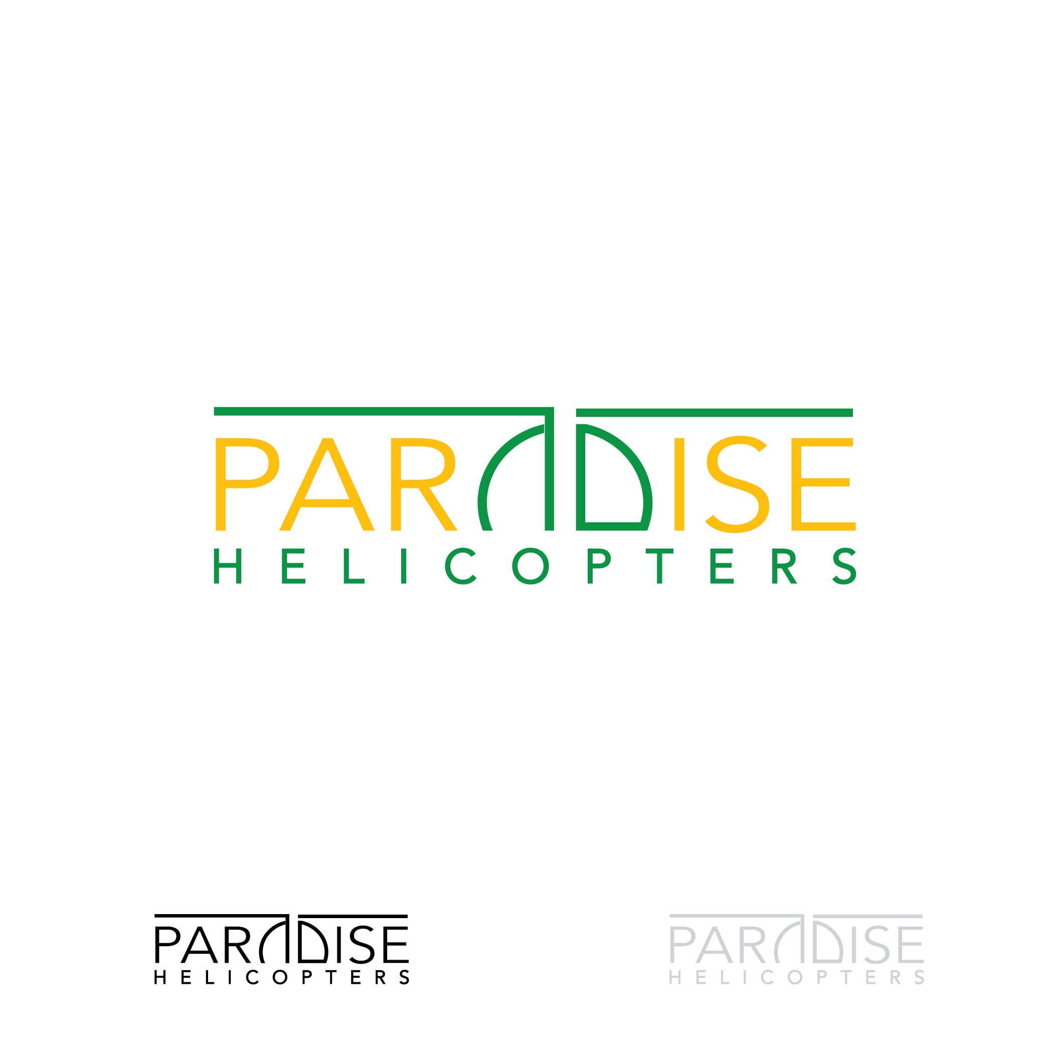 Logo Design by ILLUSTRATOR PRO for Paradise Helicopters | Design #28951370