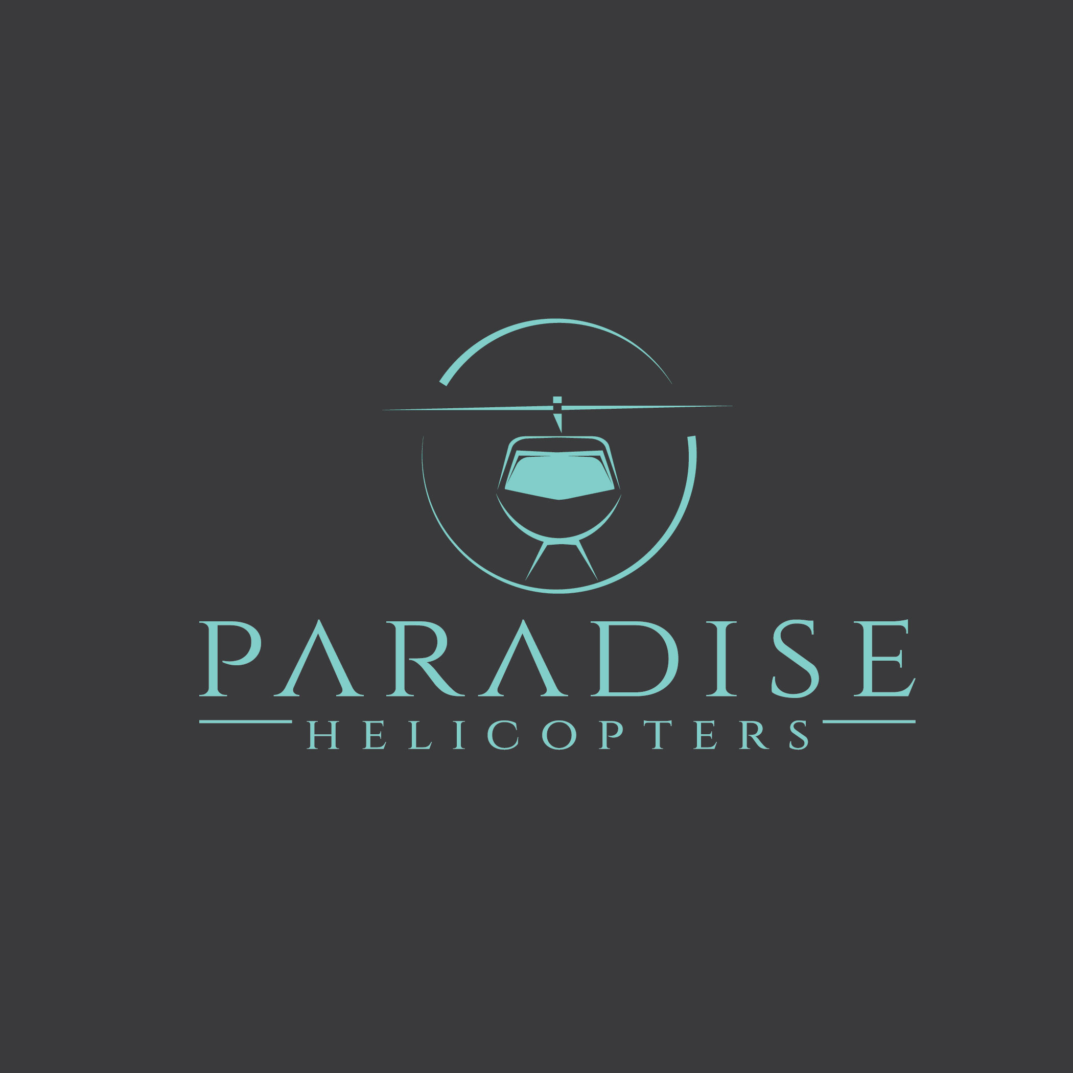 Logo Design by ILLUSTRATOR PRO for Paradise Helicopters | Design #28952362