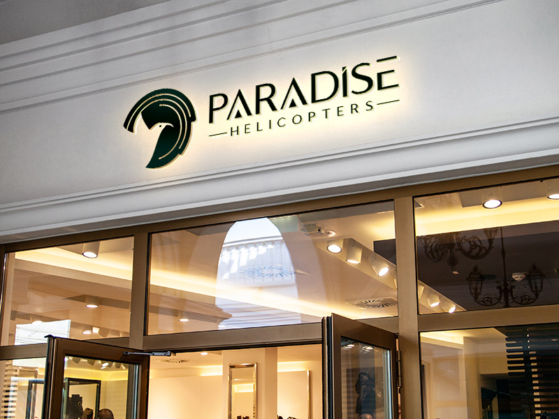Logo Design by RS_Design for Paradise Helicopters | Design #28910954