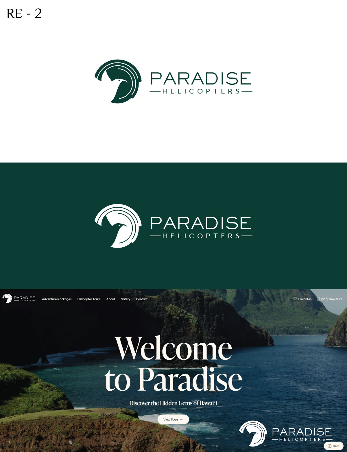 Logo Design by RS_Design for Paradise Helicopters | Design #28922662