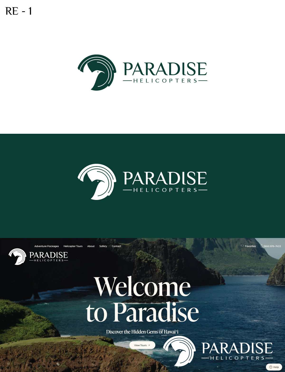Logo Design by RS_Design for Paradise Helicopters | Design #28922663