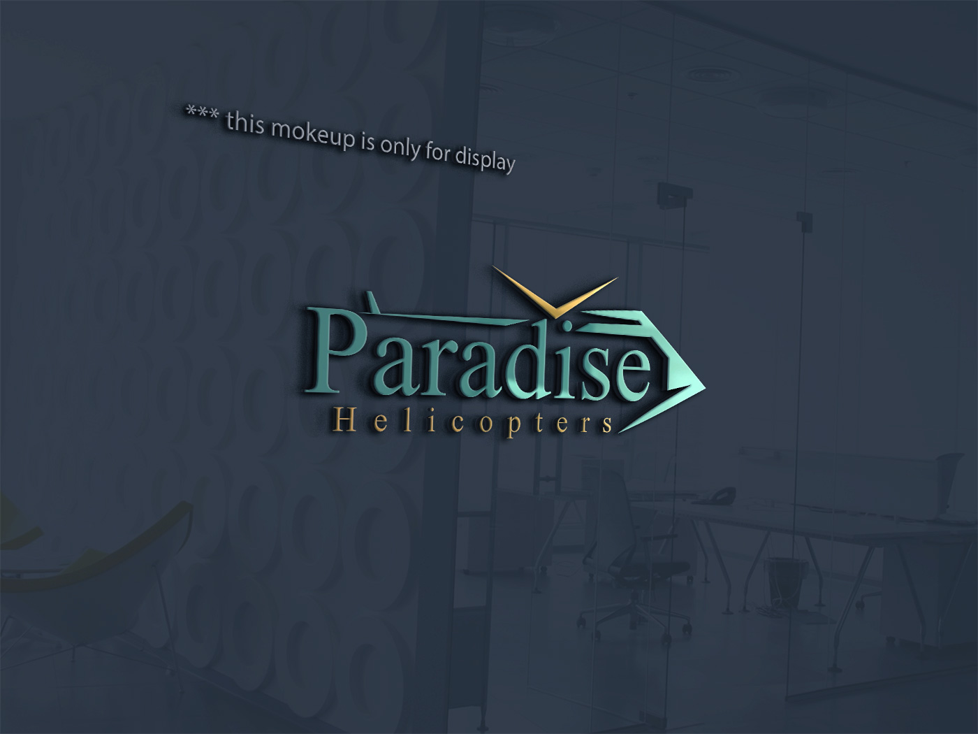 Logo Design by RS_Design for Paradise Helicopters | Design #28928897