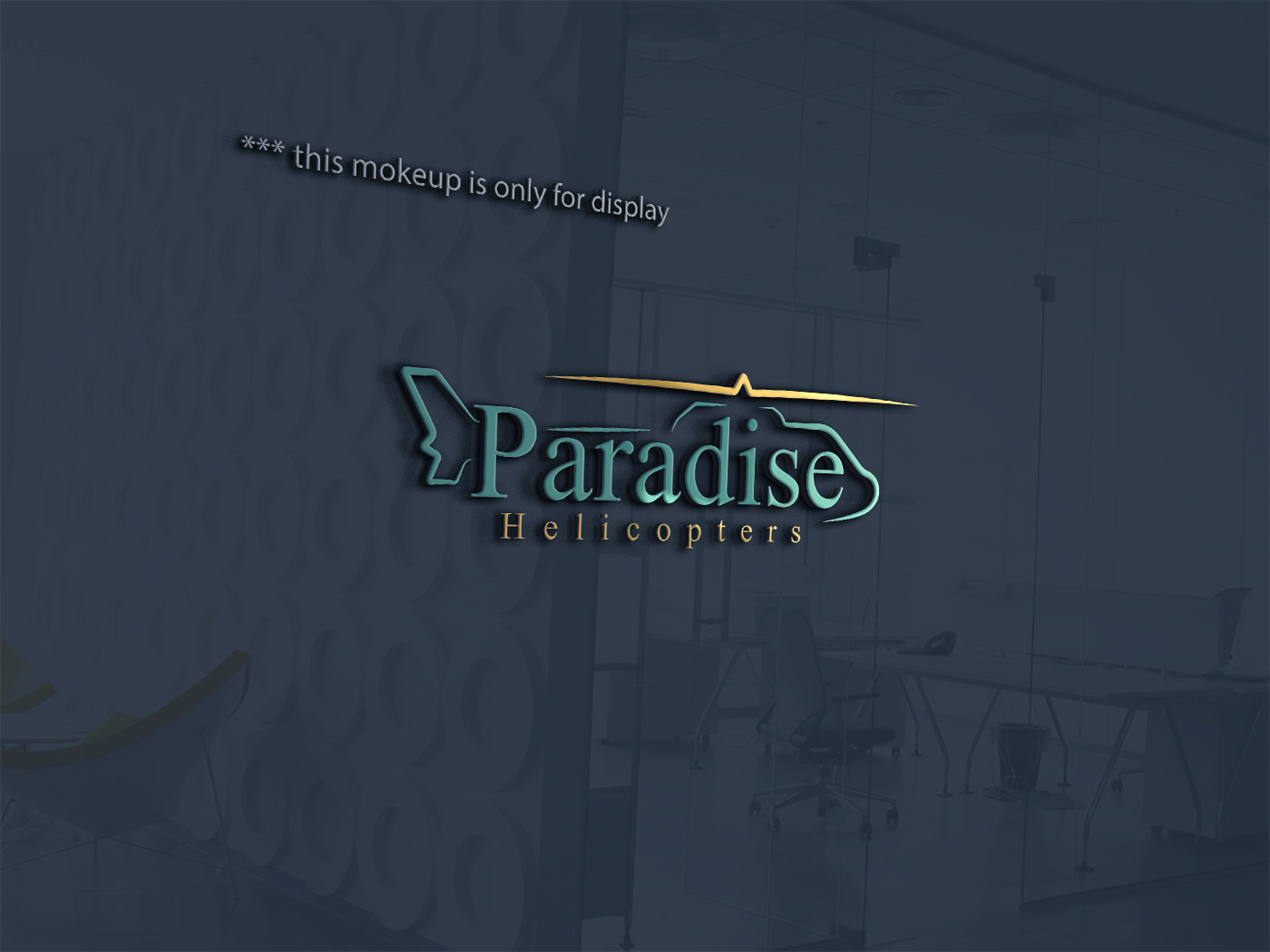 Logo Design by RS_Design for Paradise Helicopters | Design #28934913