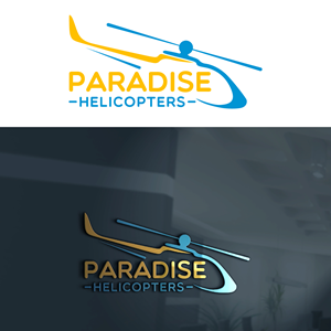 Logo Design by Md Sakhawat Hosssain for Paradise Helicopters | Design: #28936933