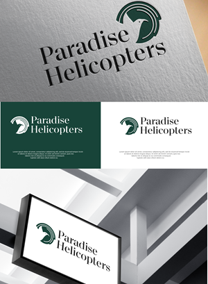 Logo Design by Graphixpointt for Paradise Helicopters | Design: #28909450
