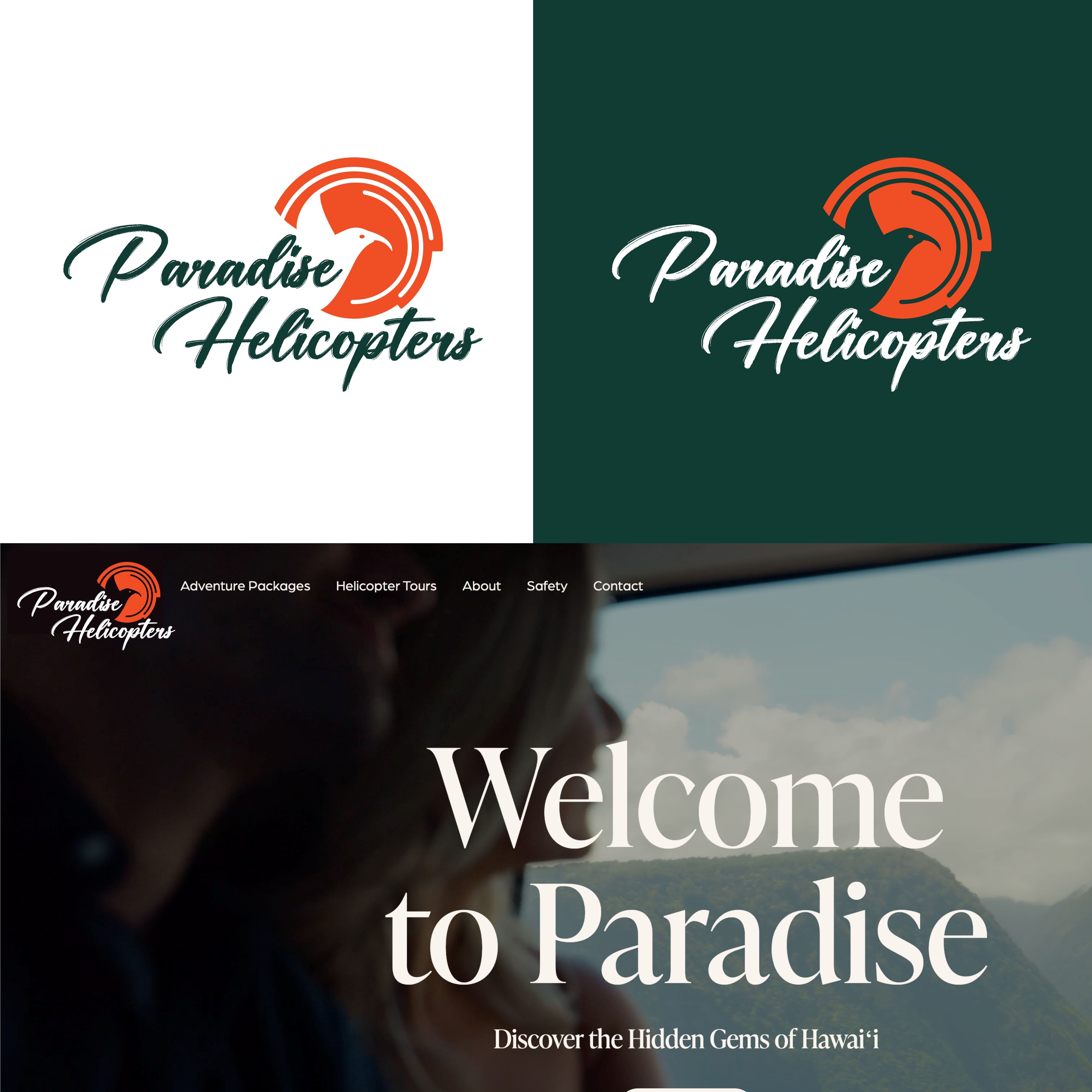 Logo Design by Hanif Logo's for Paradise Helicopters | Design #28912888
