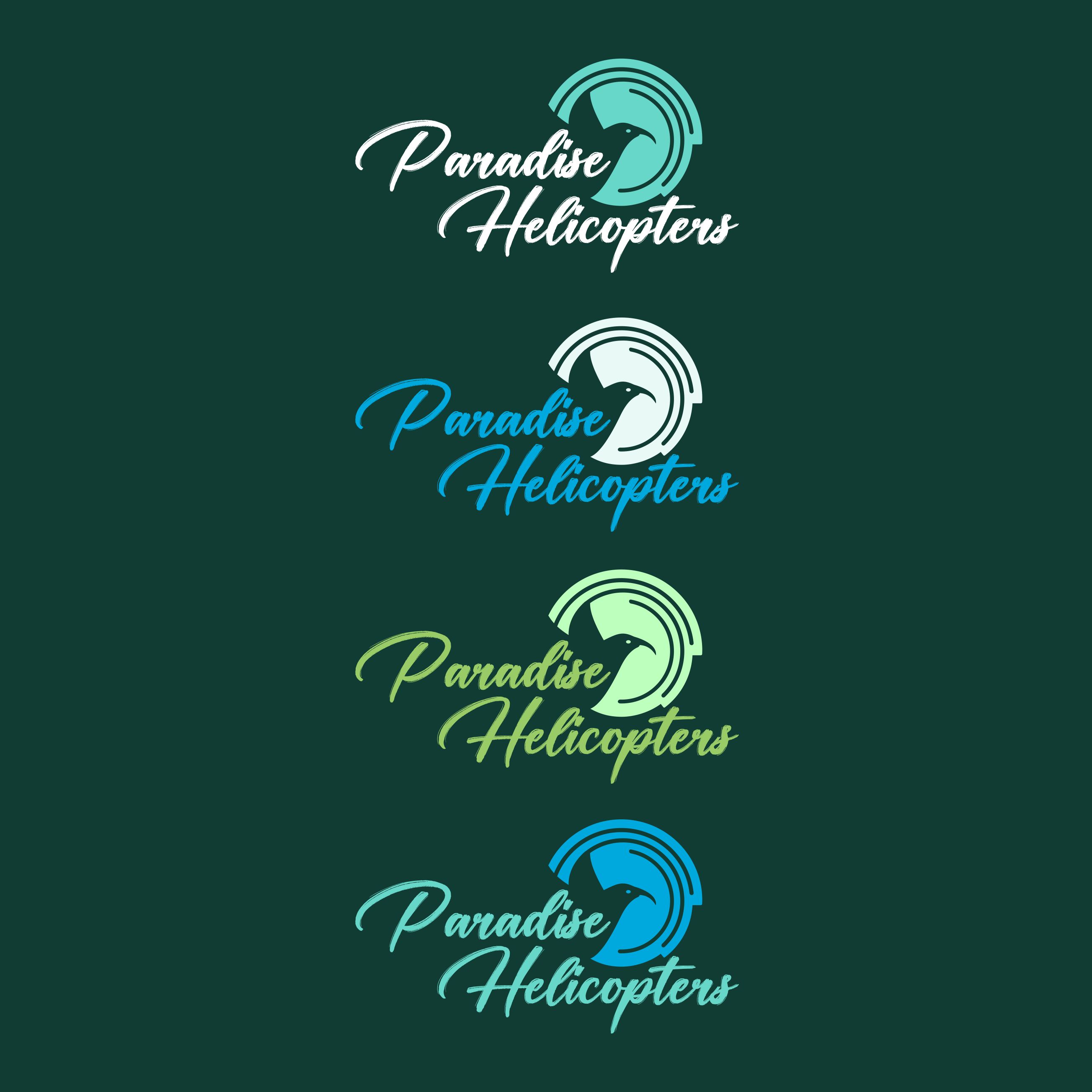 Logo Design by Hanif Logo's for Paradise Helicopters | Design #28919196