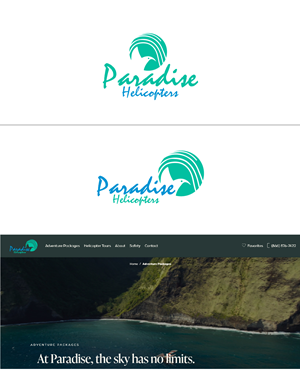 Logo Design by Deziners Zone for Paradise Helicopters | Design: #28911457