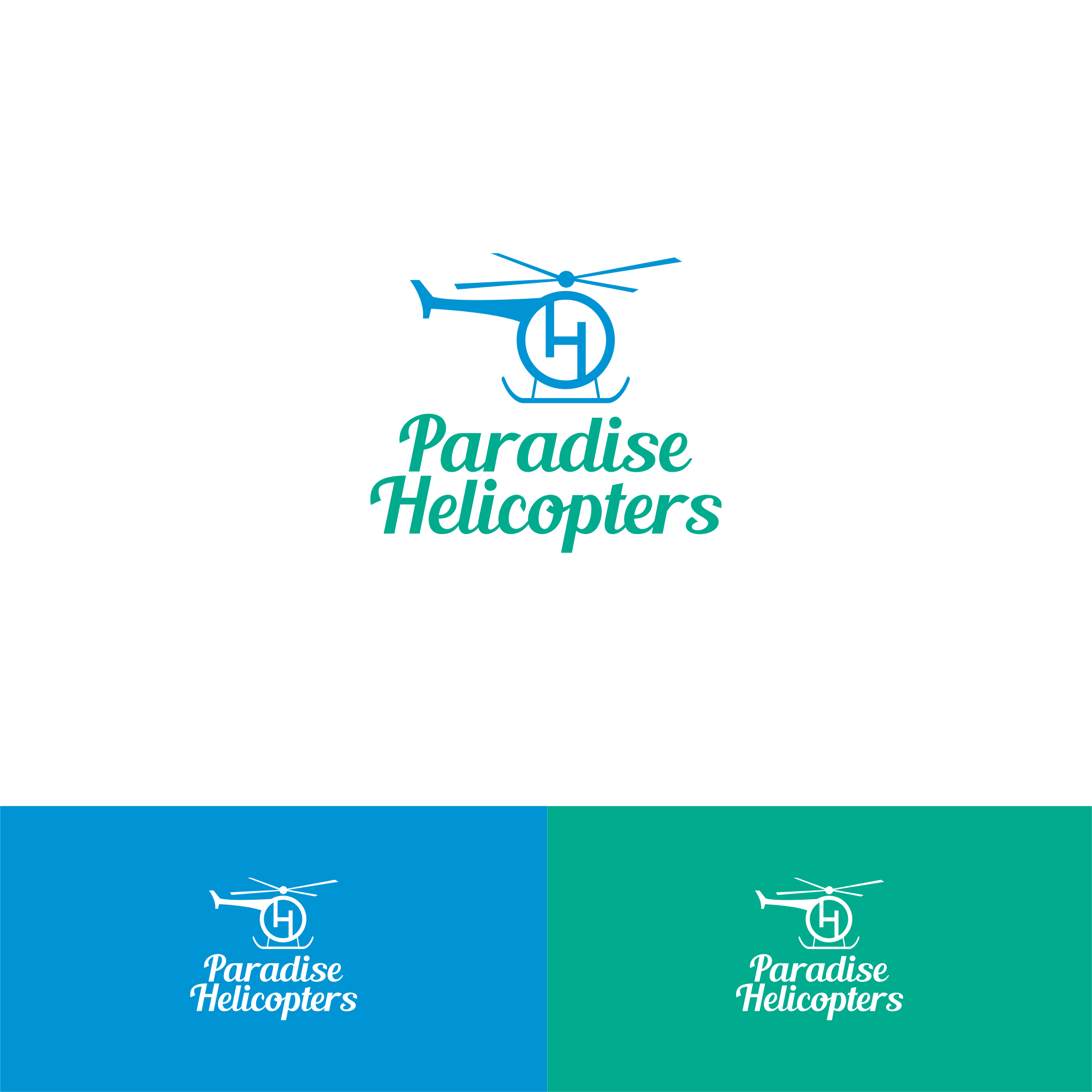 Logo Design by alitjuara for Paradise Helicopters | Design #28942489
