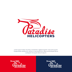 Logo Design by alitjuara for Paradise Helicopters | Design: #28942491