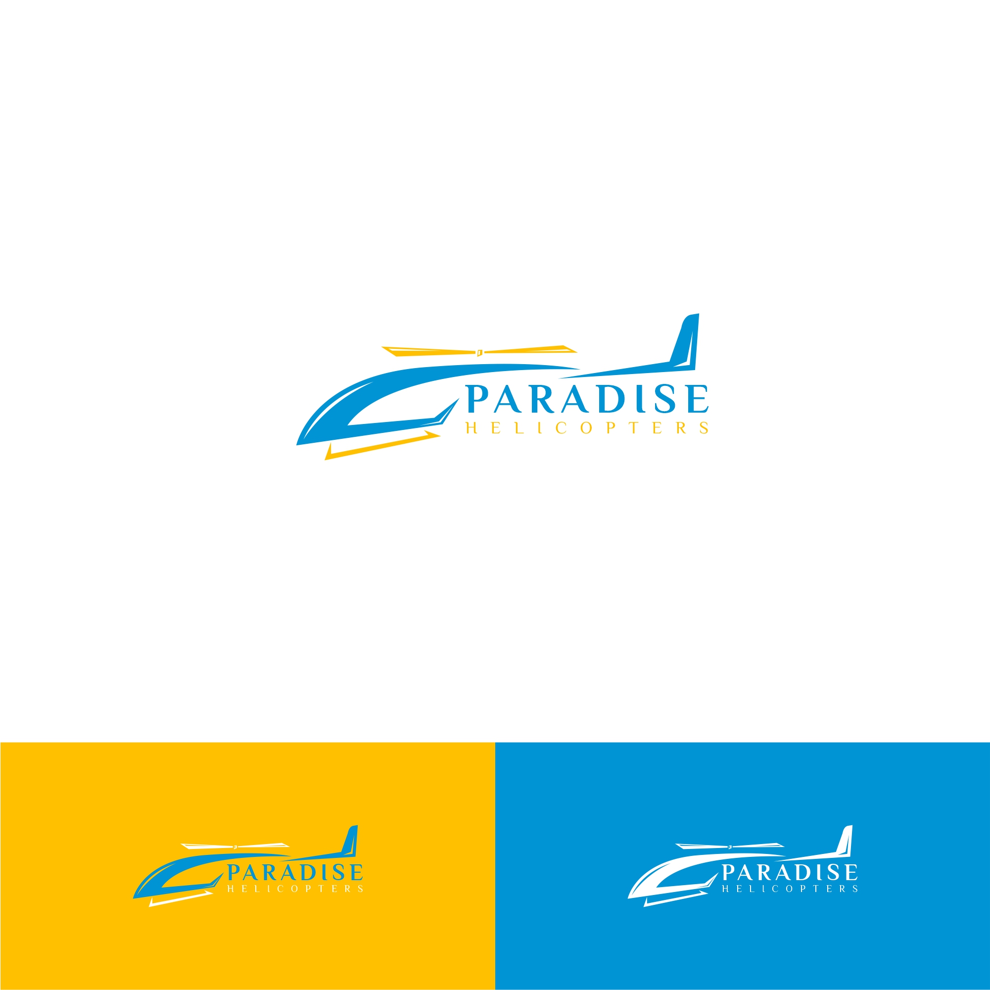 Logo Design by alitjuara for Paradise Helicopters | Design #28942494