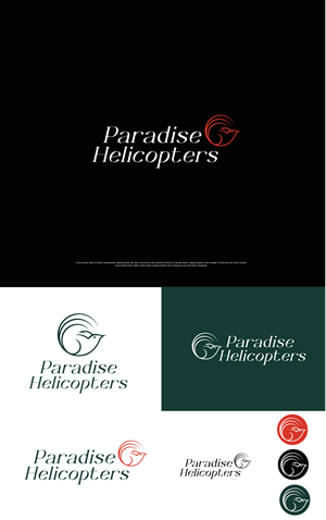 Logo Design by Grapismo Brand Studio for Paradise Helicopters | Design: #28912173
