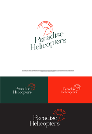 Logo Design by Grapismo Brand Studio for Paradise Helicopters | Design: #28914950