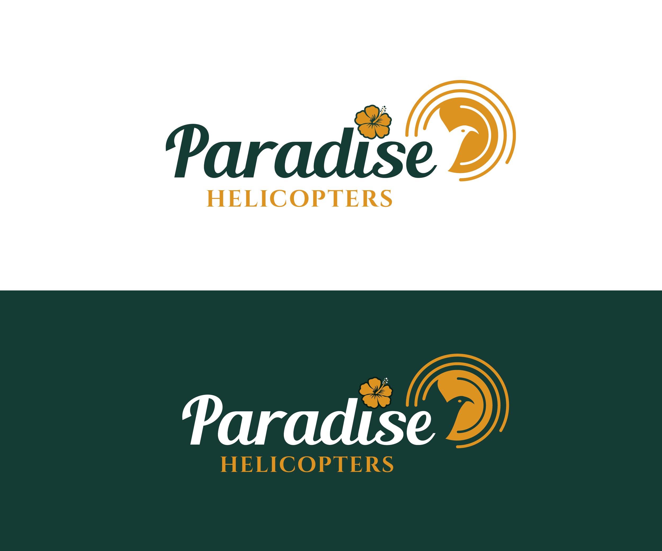 Logo Design by Designpool for Paradise Helicopters | Design #28915898