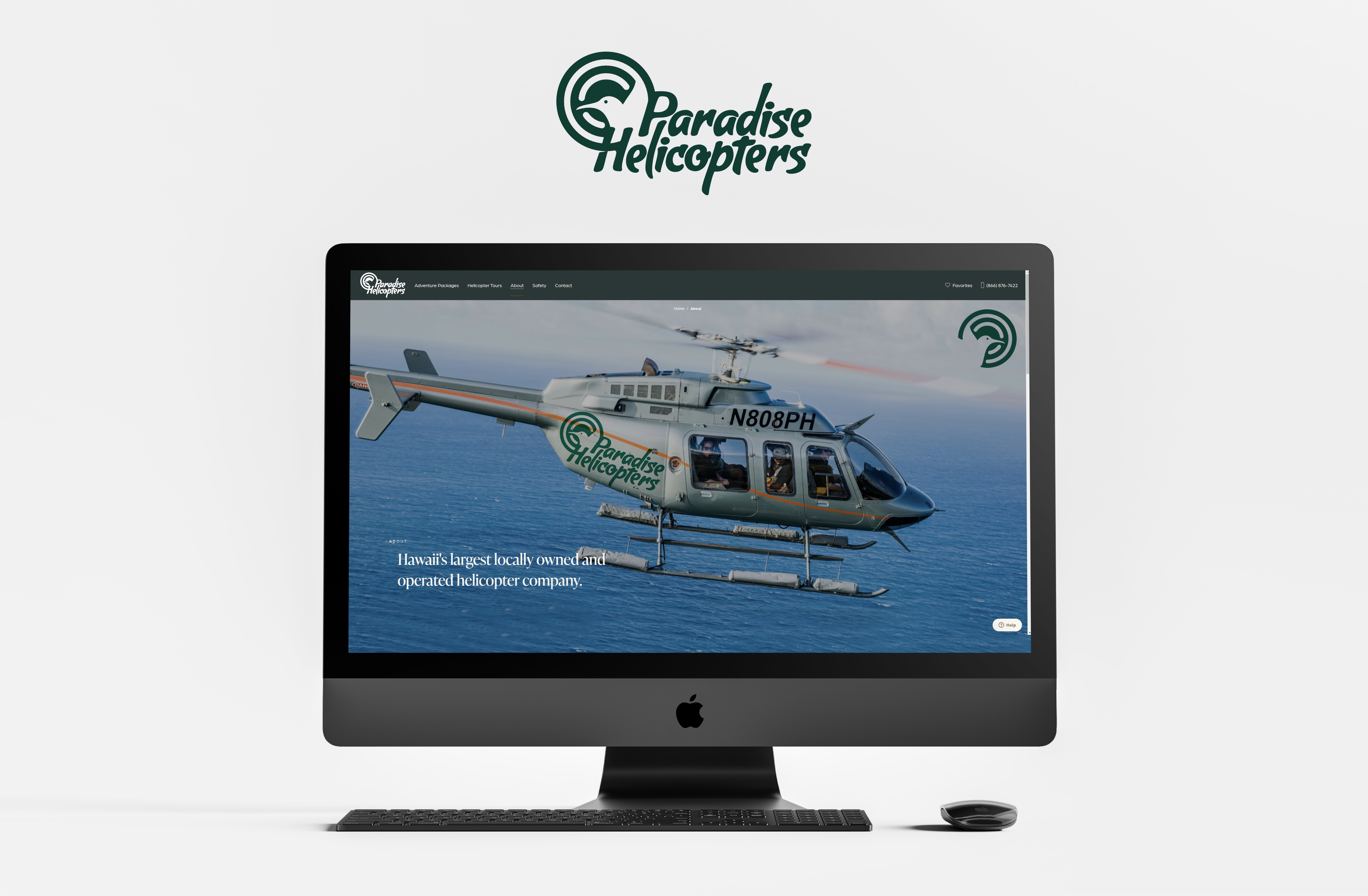 Logo Design by aquabomb26 for Paradise Helicopters | Design #28910665