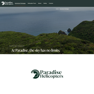 Logo Design by Maxo-Biz for Paradise Helicopters | Design: #28912512