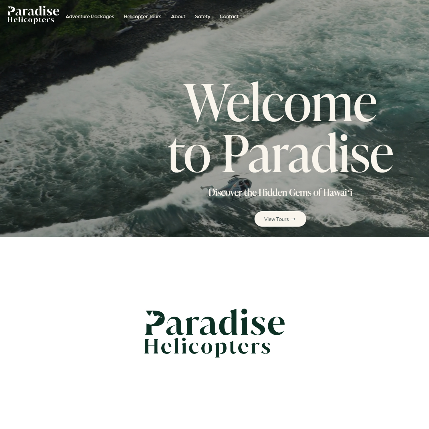 Logo Design by Maxo-Biz for Paradise Helicopters | Design #28912513