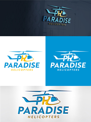 Logo Design by Pro_DesignMaster for Paradise Helicopters | Design: #28933305