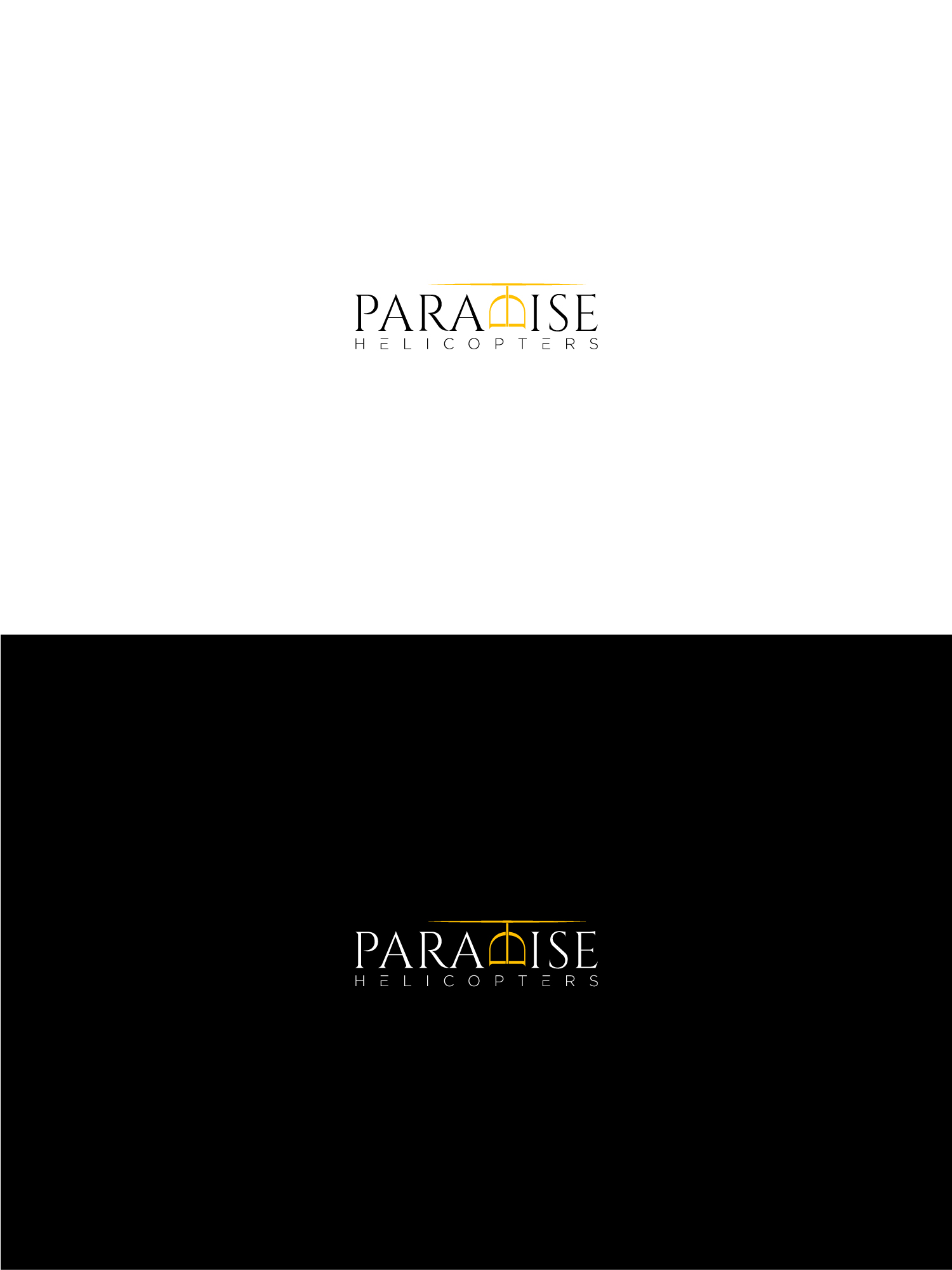 Logo Design by Art Punk for Paradise Helicopters | Design #28945651