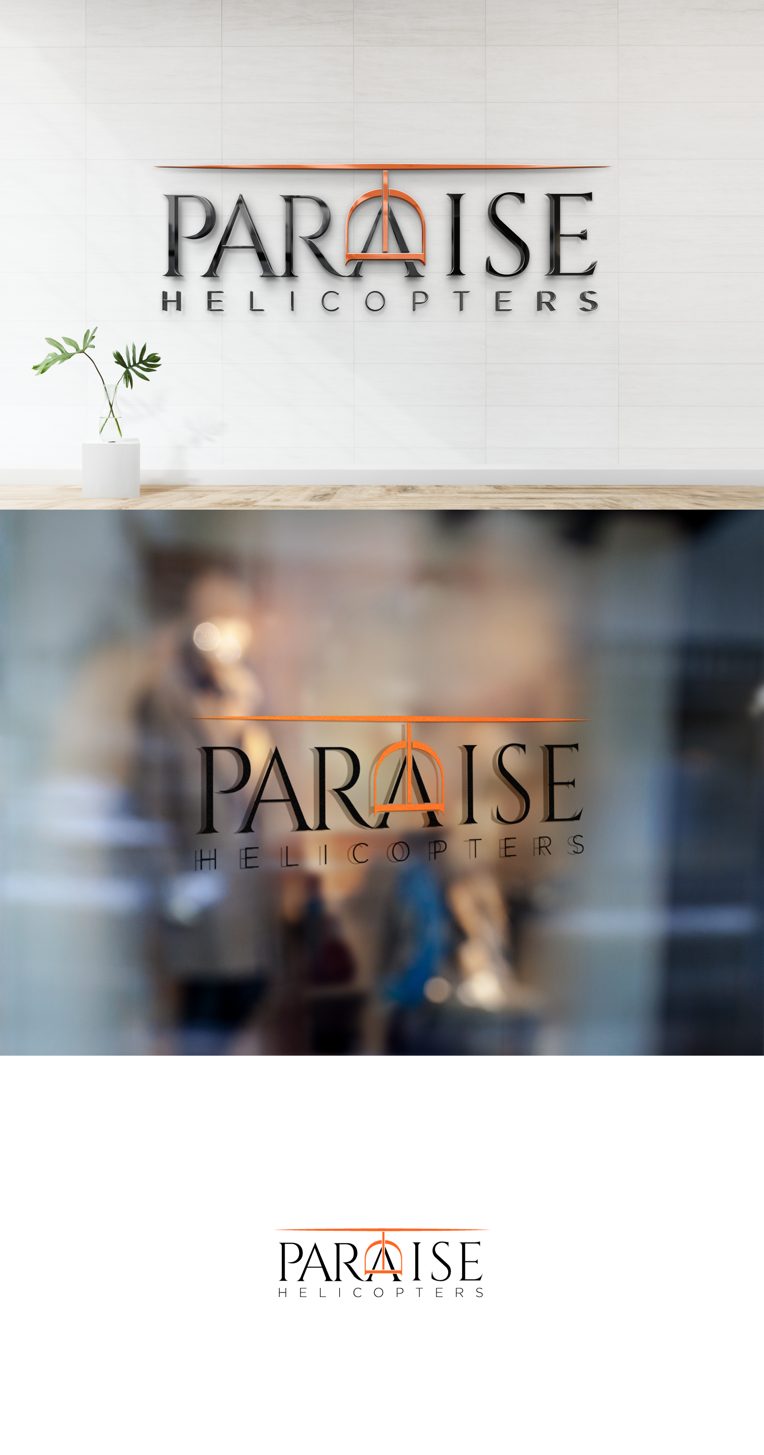 Logo Design by Art Punk for Paradise Helicopters | Design #28955551