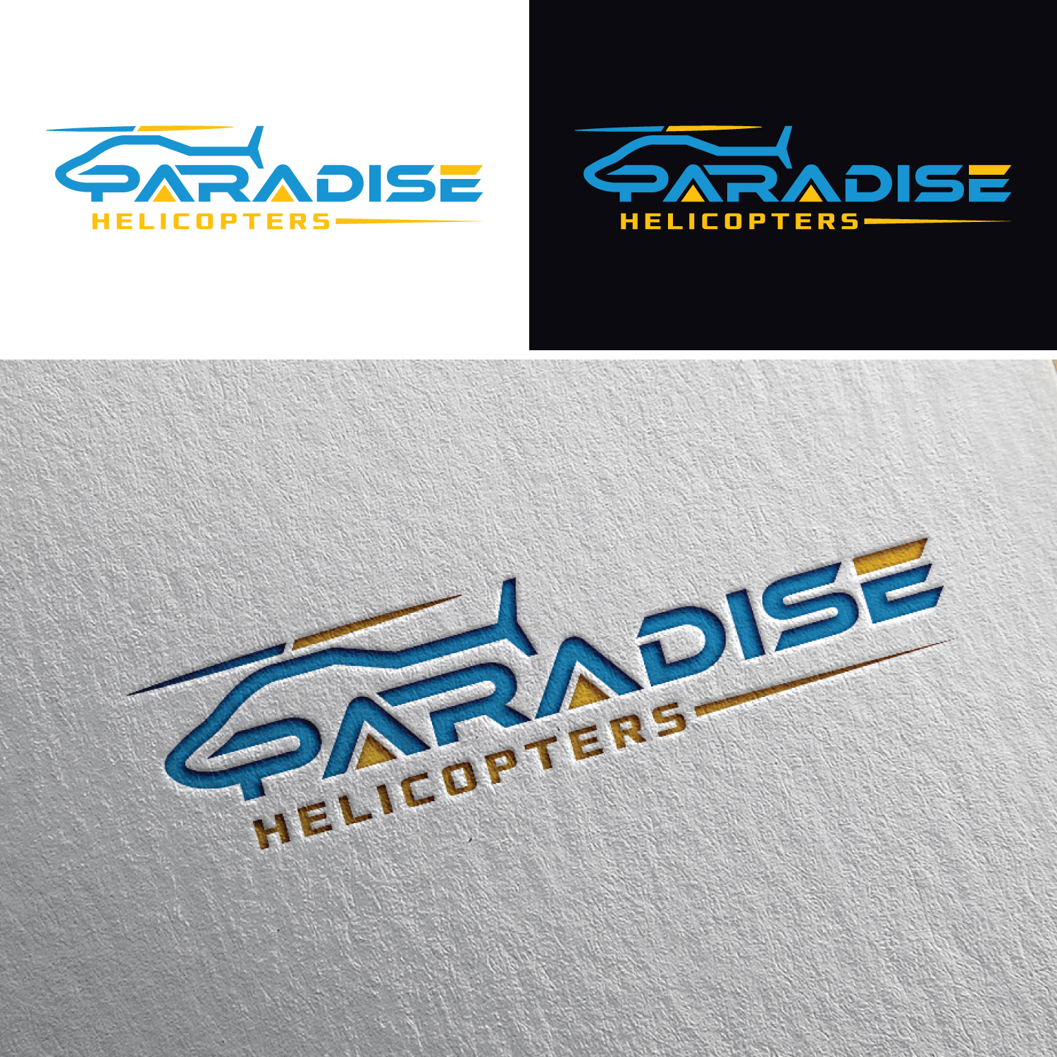 Logo Design by EnaGraph for Paradise Helicopters | Design #28938103