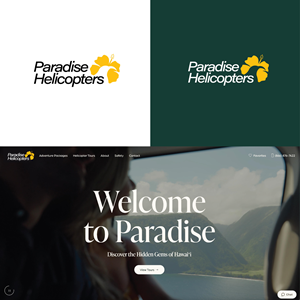 Logo Design by hector0811 for Paradise Helicopters | Design: #28927720