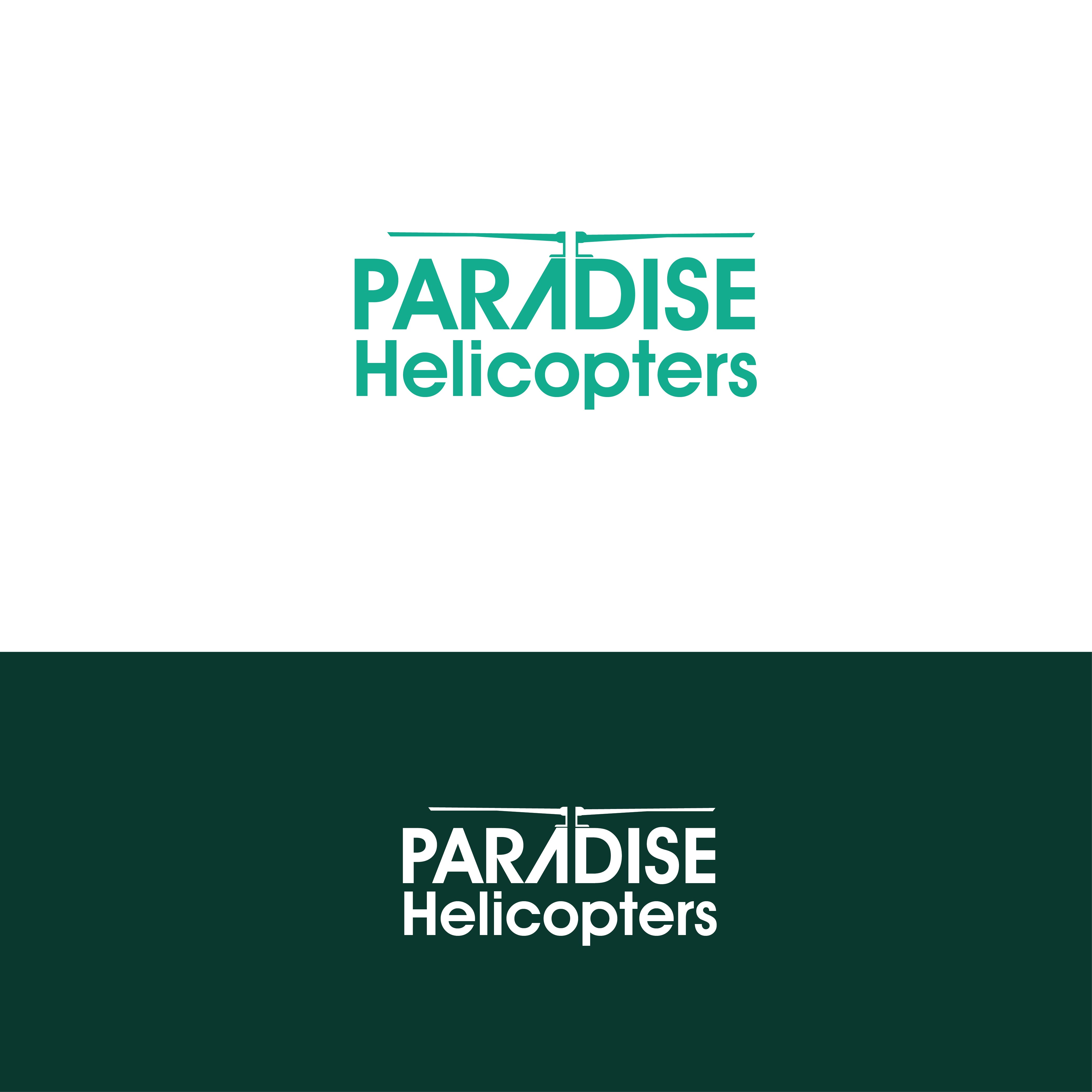 Logo Design by hector0811 for Paradise Helicopters | Design #28952540