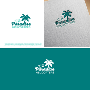 Logo Design by Aemidesigns for Paradise Helicopters | Design: #28944024