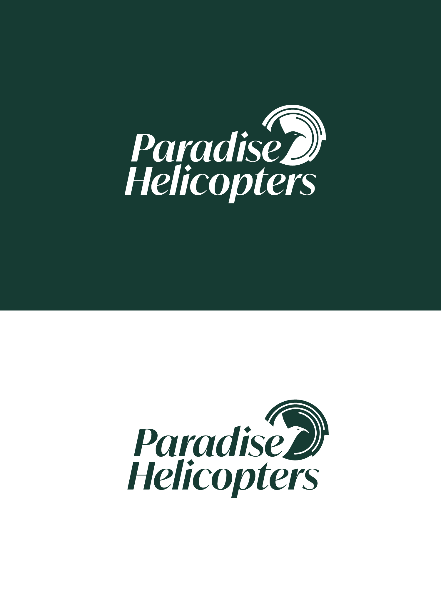Diseño de Logo por bright design para Paradise Helicopters | Diseño #28912751