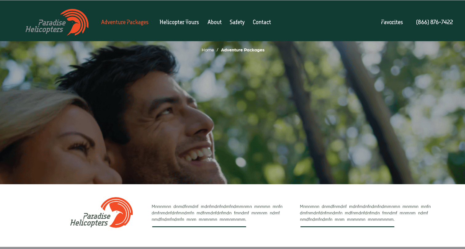 Logo Design by ACS for Paradise Helicopters | Design #28916592