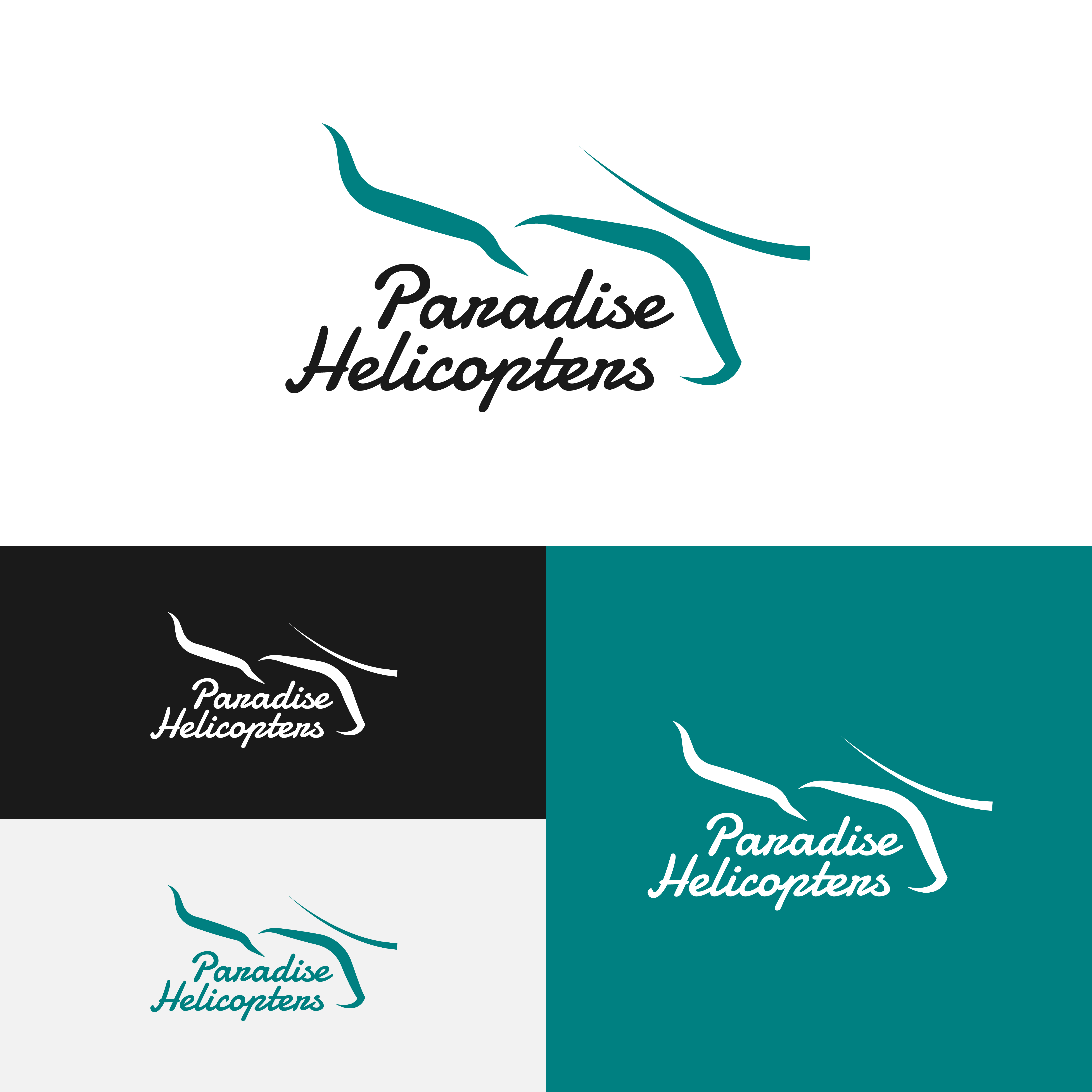 Logo Design by A.R.D.P for Paradise Helicopters | Design #28945164