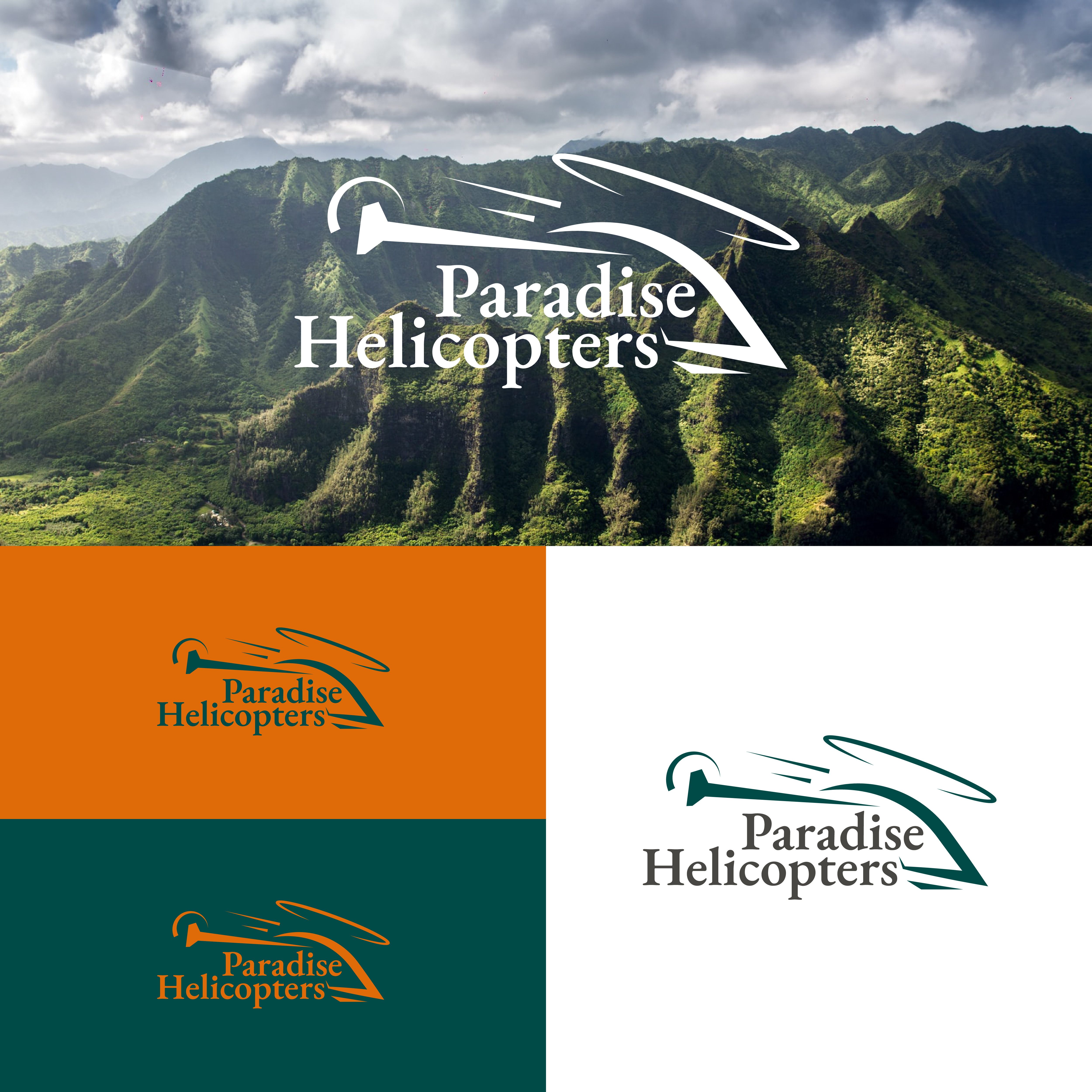 Logo Design by A.R.D.P for Paradise Helicopters | Design #28946718