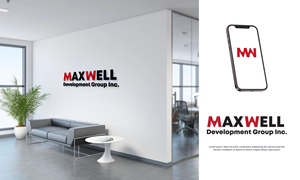 Logo Design by ILLUSTRATOR PRO for Maxwell Development Group Inc | Design: #28926283