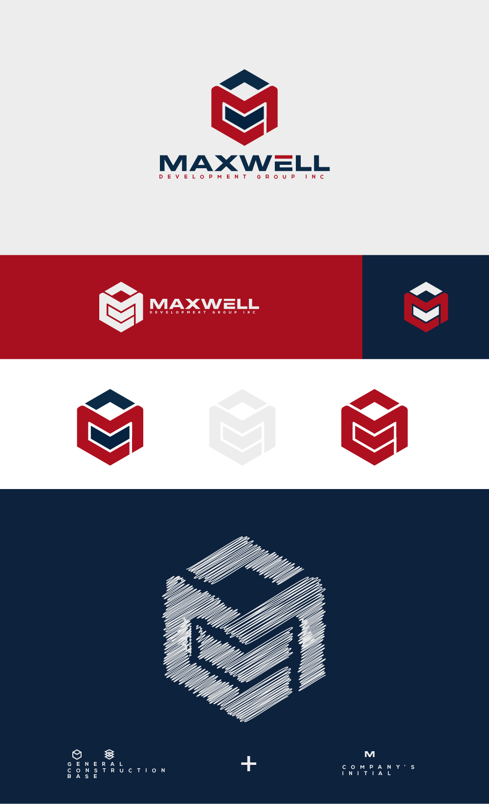 Logo Design by Ayub Zafar for Maxwell Development Group Inc | Design #28916128