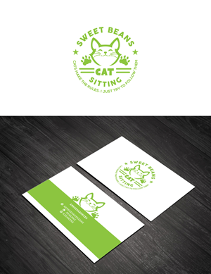 Logo-Design von Logo Stock für Sweet Beans Cat Sitting | Design: #28928518