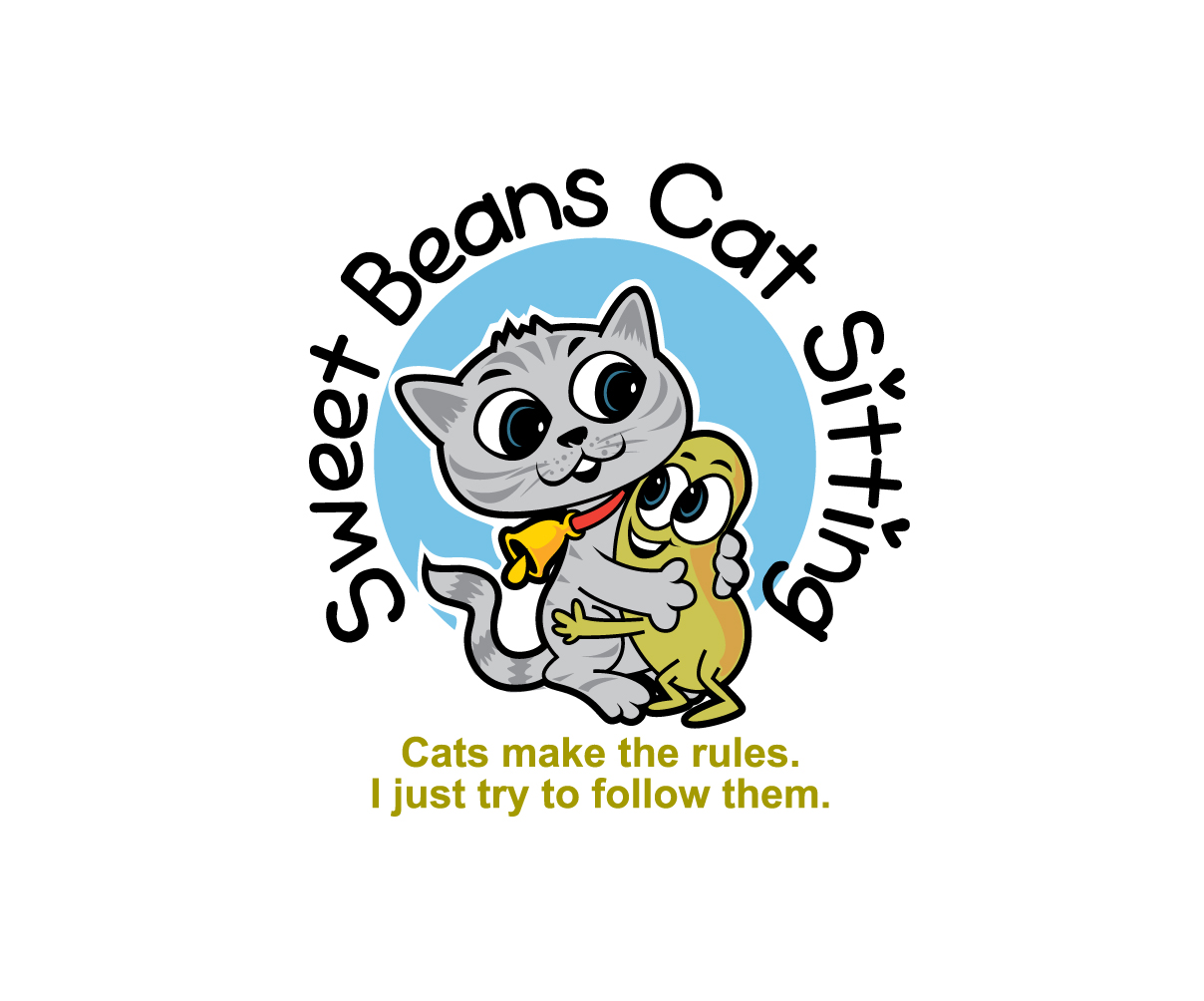 Logo-Design von LogoPoko für Sweet Beans Cat Sitting | Design #28921895
