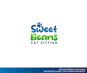 Logo-Design von alvinnavarra für Sweet Beans Cat Sitting | Design: #28930049