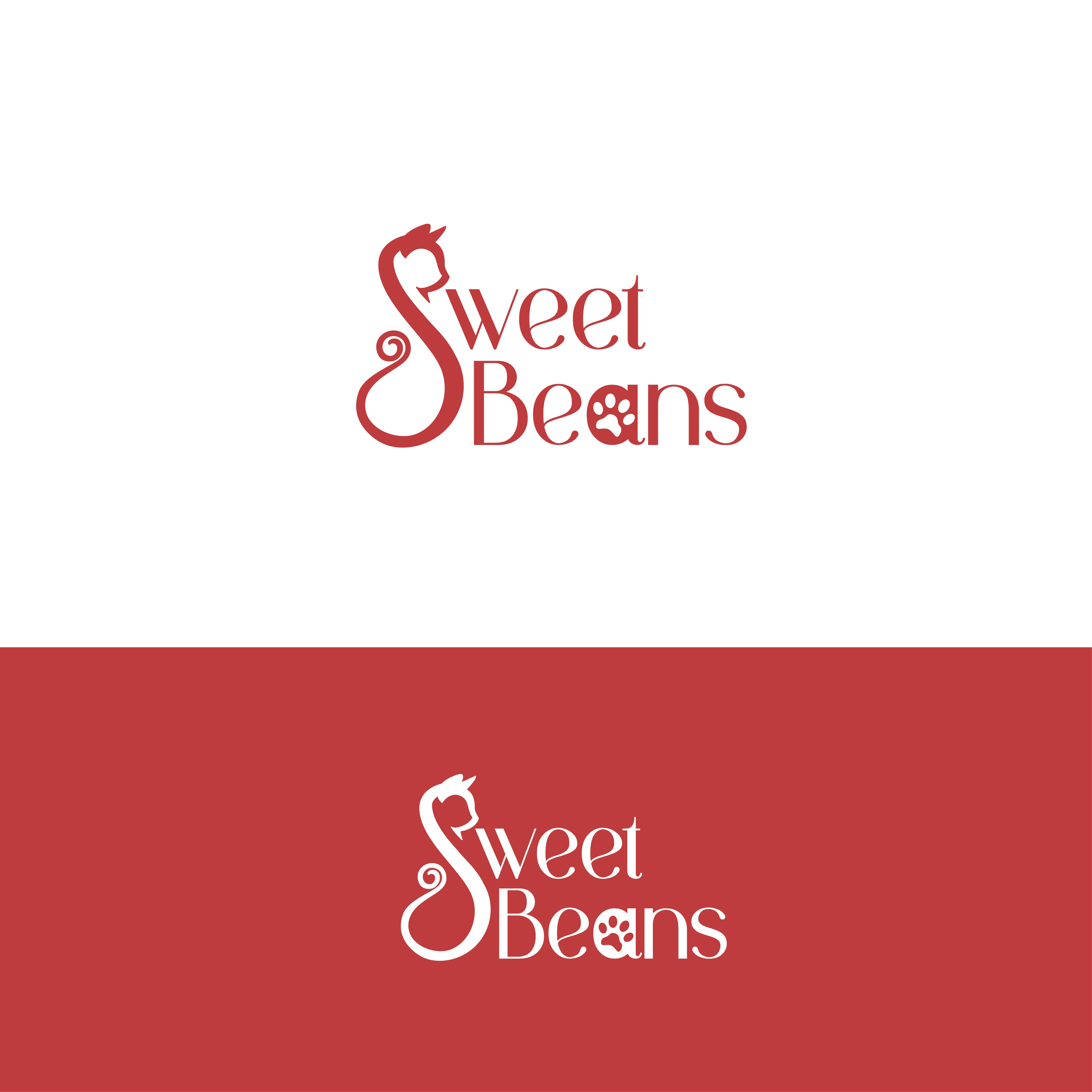 Logo Design by hector0811 for Sweet Beans Cat Sitting | Design #28923608