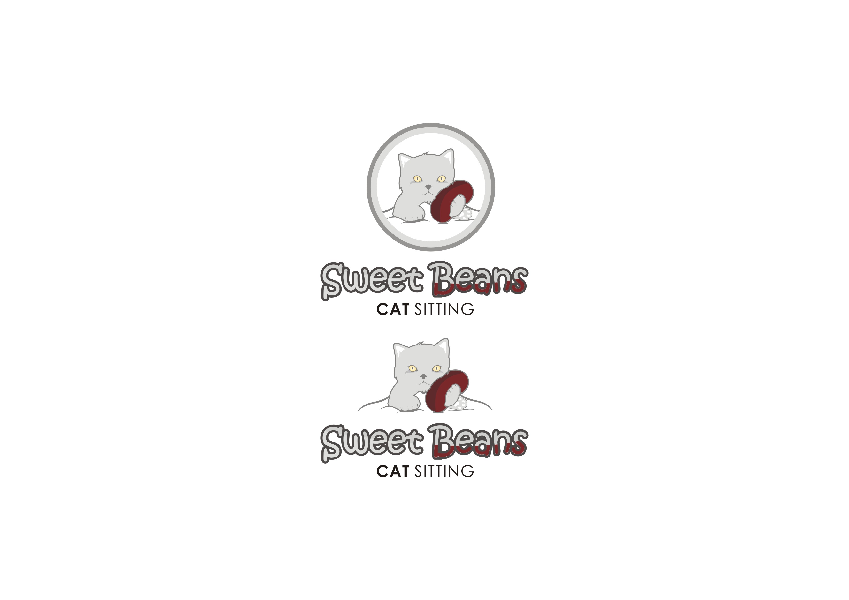 Logo-Design von rgrider für Sweet Beans Cat Sitting | Design #28926672