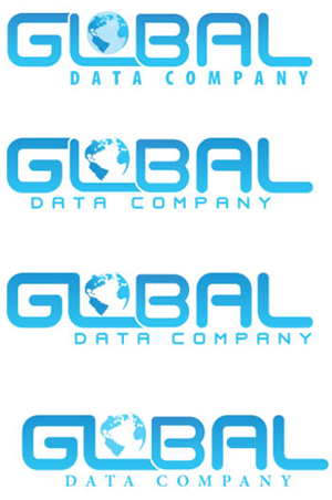 Logo Design by Dale Hutchinson for Global Data Company | Design: #70635
