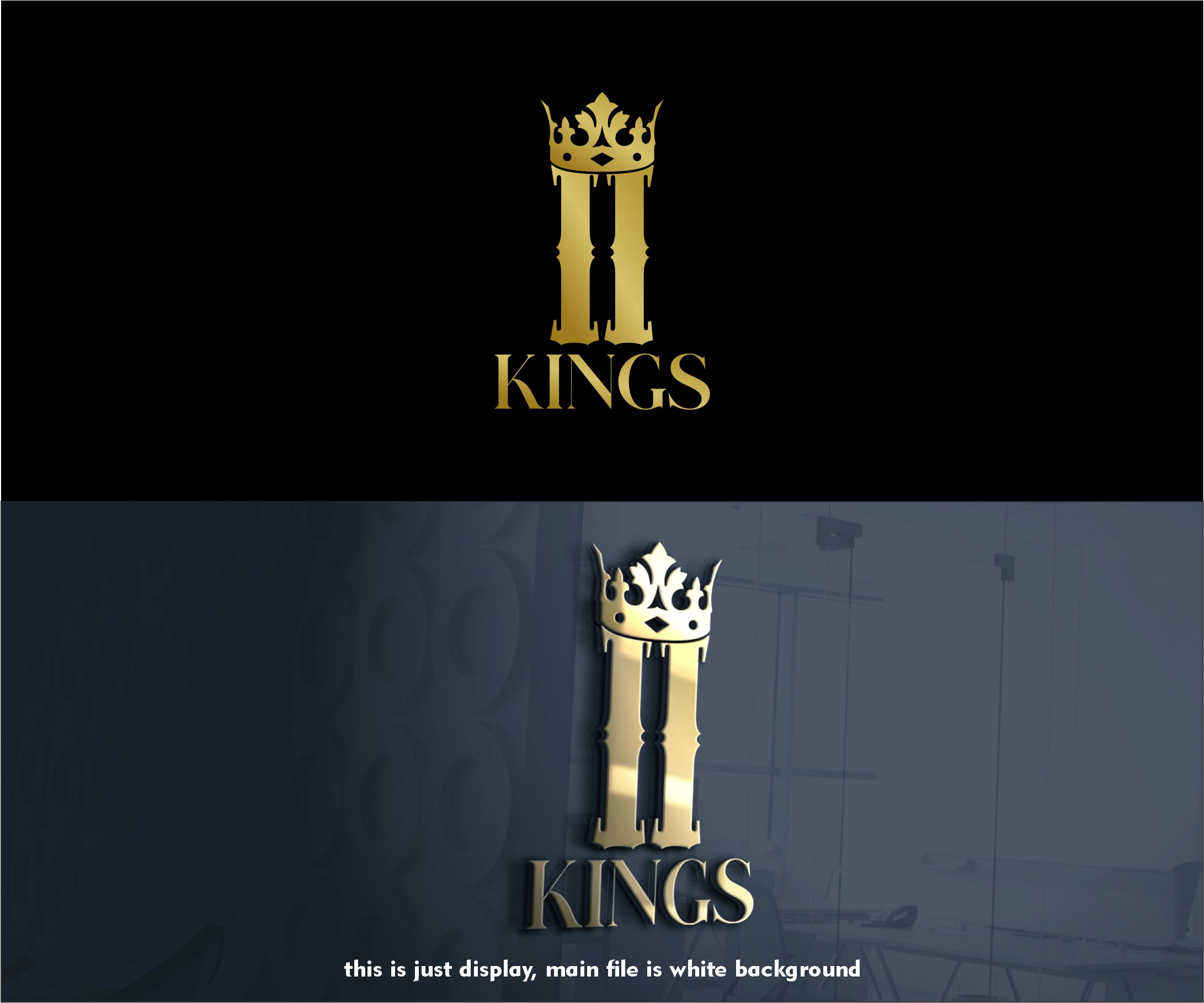 Logo Design by alkaline for 2 Kings | Design #28923156