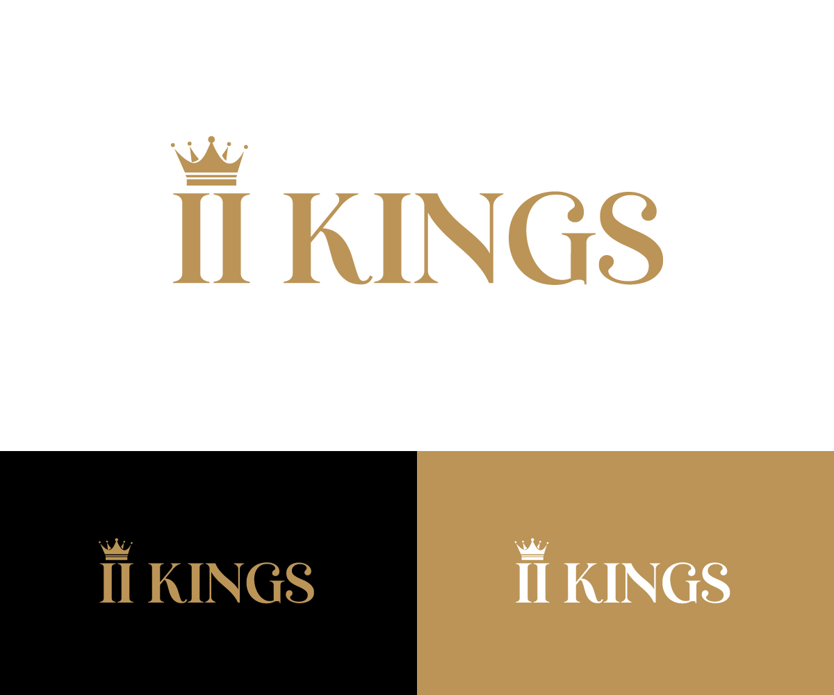 Logo Design by Kavth for 2 Kings | Design #28941918